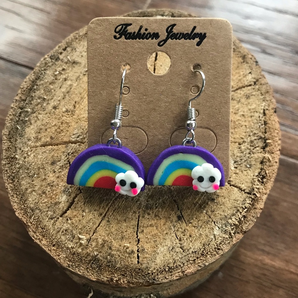 🏳️‍🌈Summer  sale! 50% off! Rainbow Earrings🏳️‍🌈